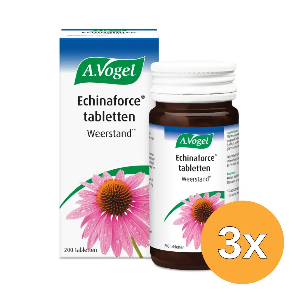 3x A.Vogel Echinaforce (200 Tabletten)