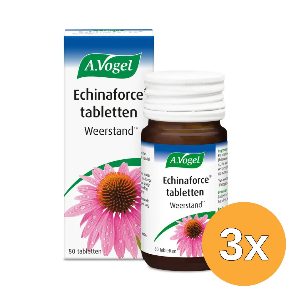 3x A.Vogel Echinaforce (80 Tabletten)