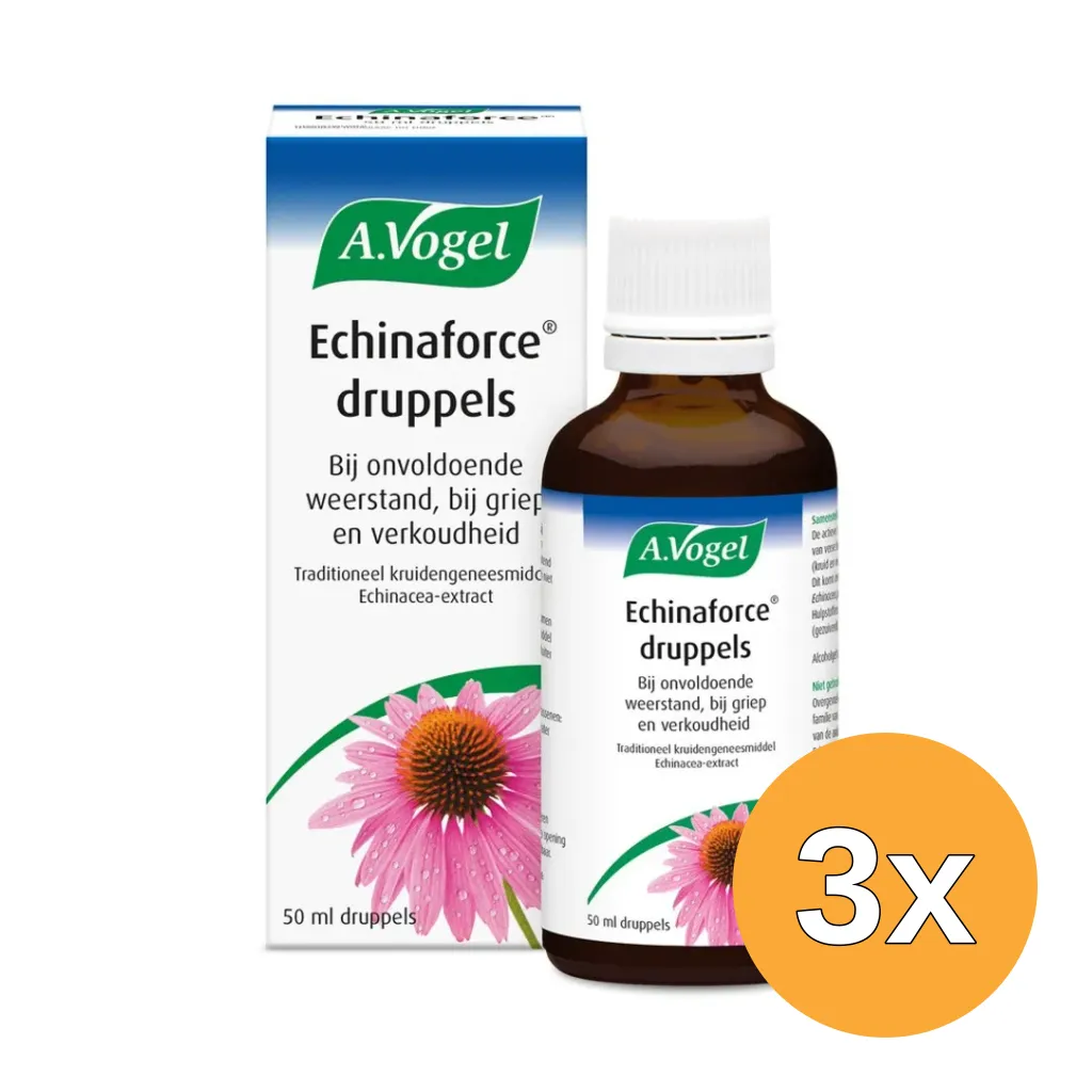 3x A.Vogel Echinaforce Druppels (50 ml)