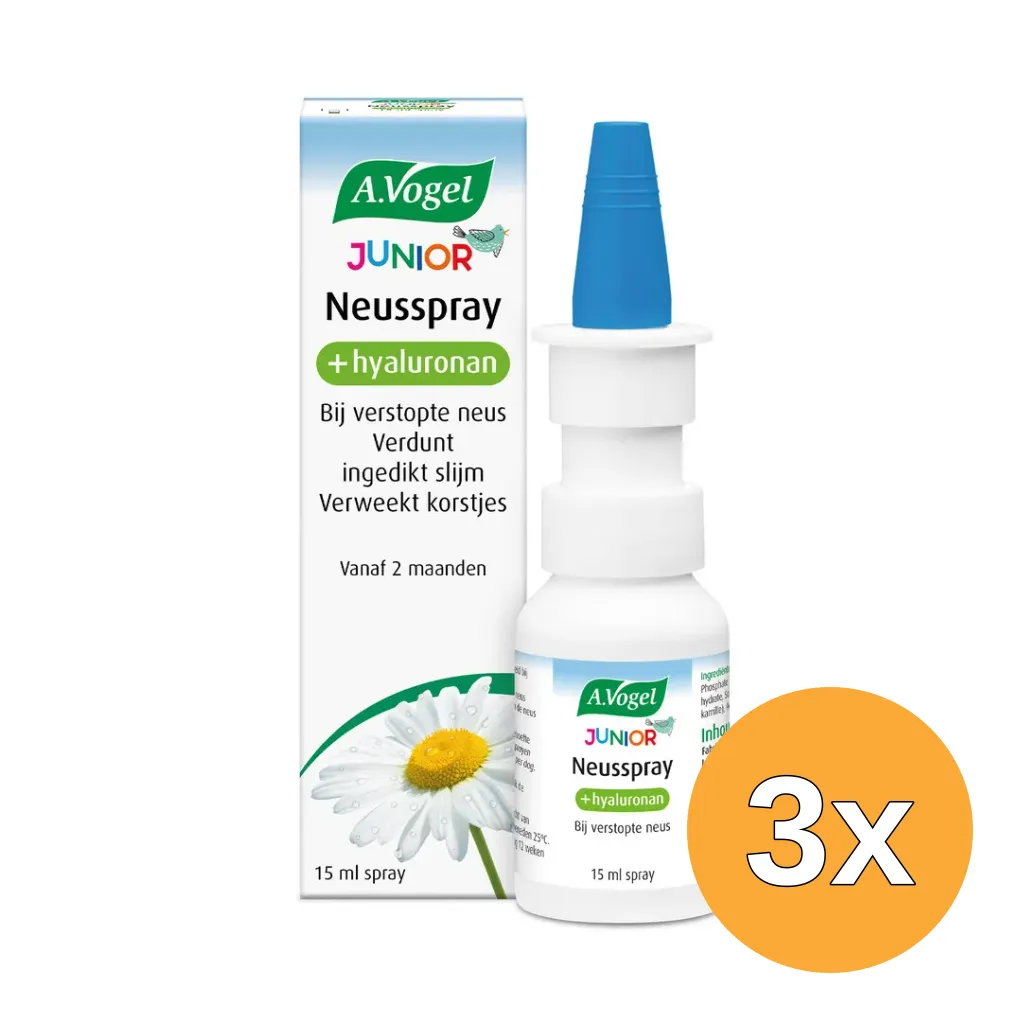 3x A.Vogel Junior neusspray (15 ml)