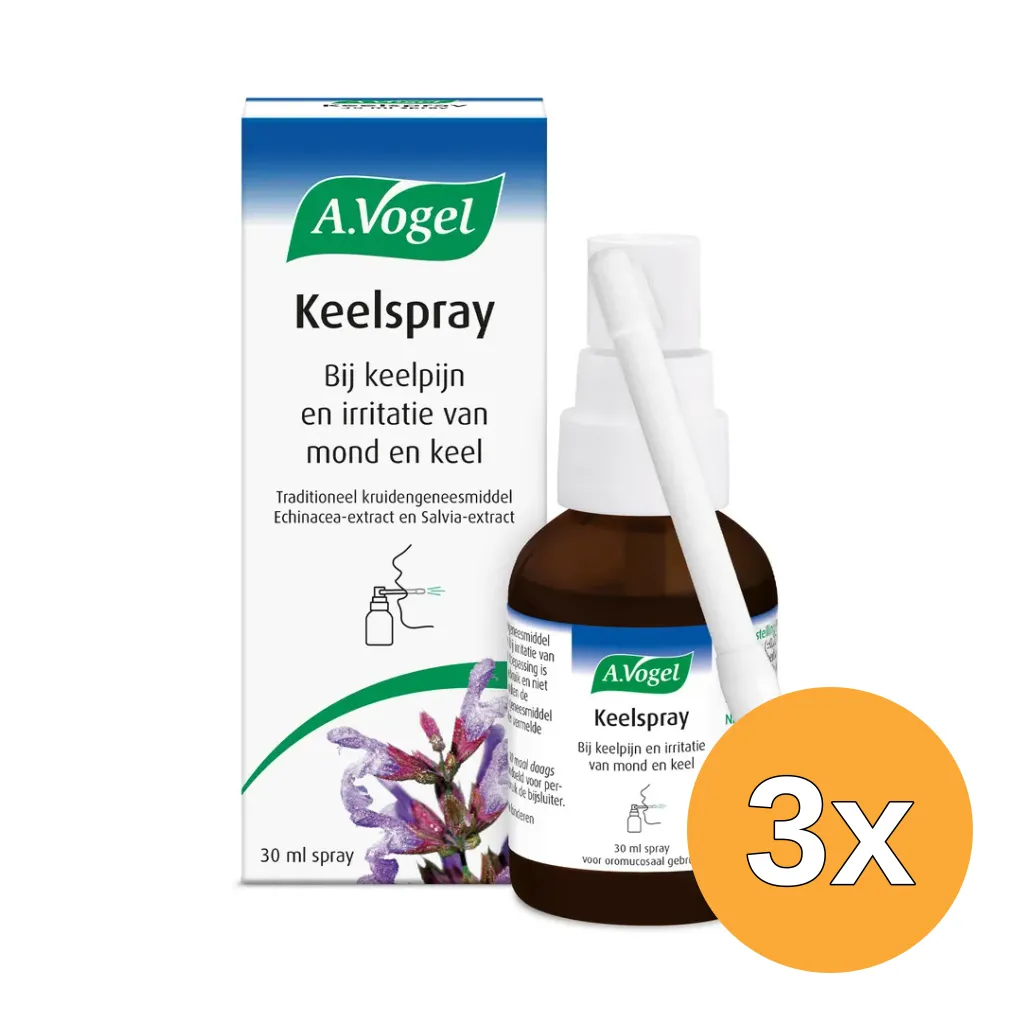 3x A.Vogel Keelspray (30 ml)