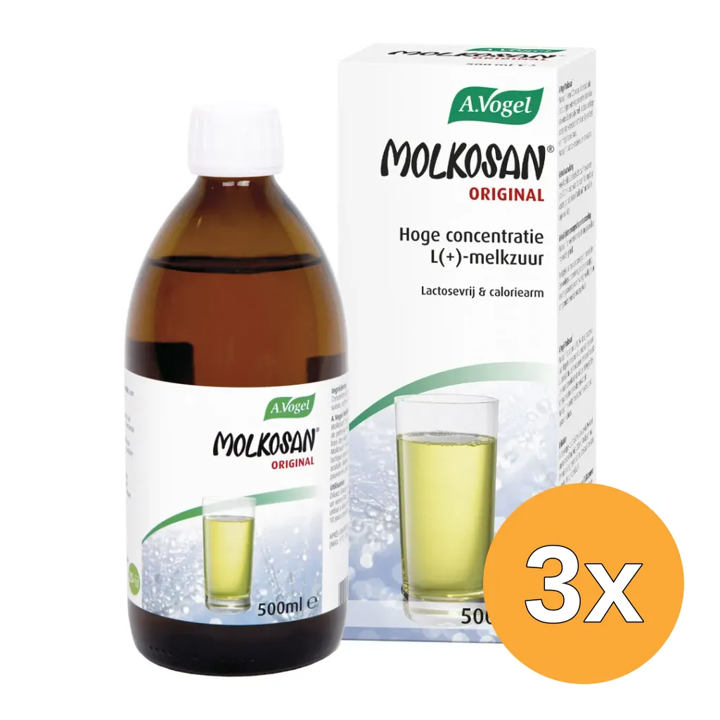 3x A.Vogel Molkosan (500 ml)