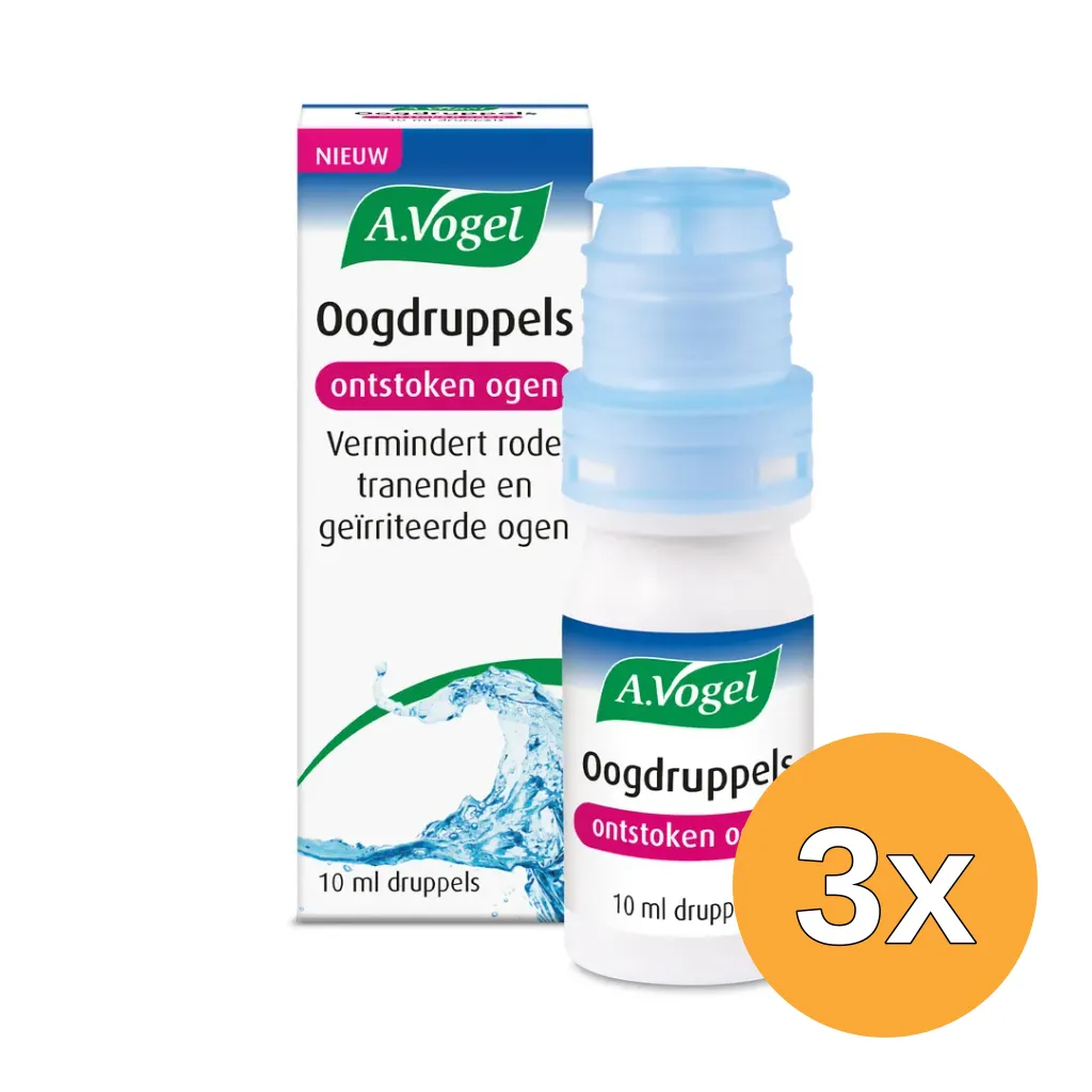 3x A.Vogel Oogdruppels ontstoken oog (10 ml)