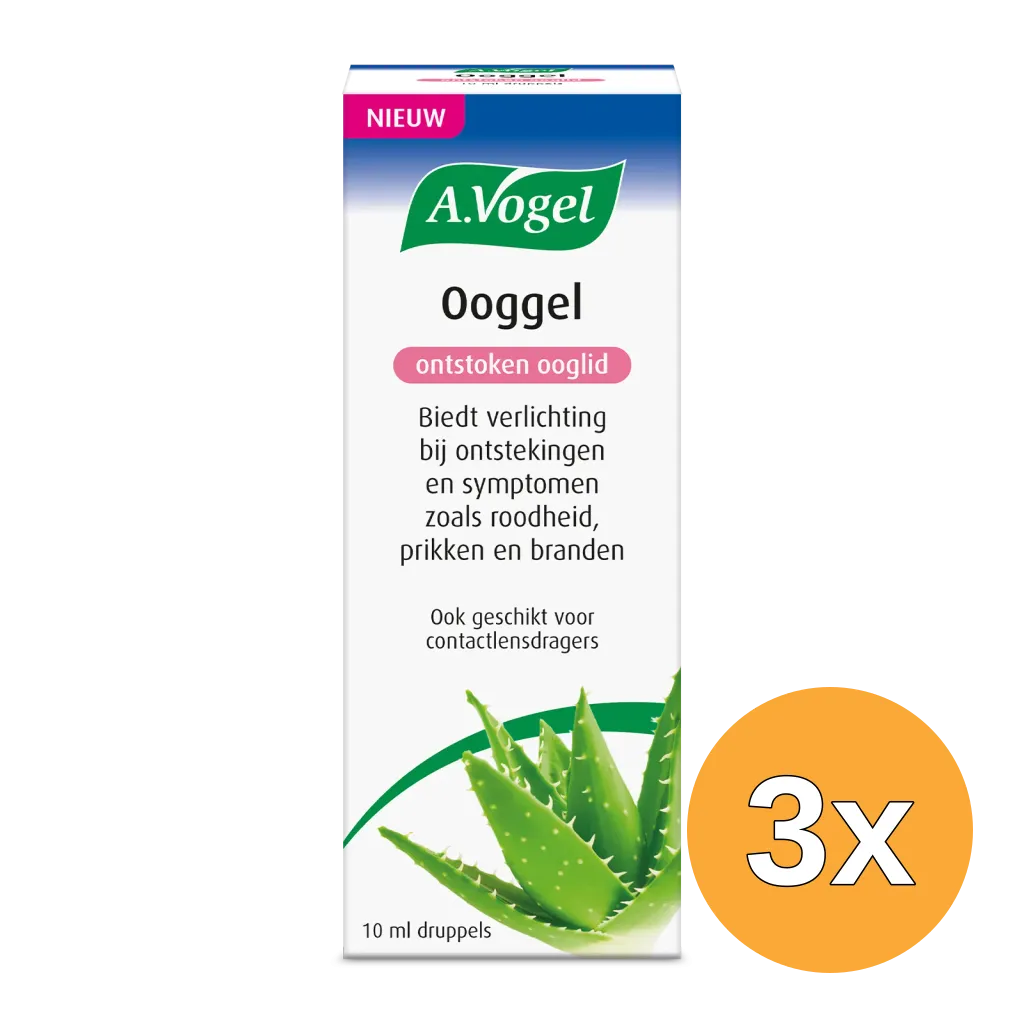 3x A.Vogel Ooggel Onstoken Ooglid (10 ml)