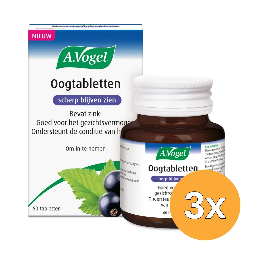 3x A.Vogel Oog (60 tabletten)