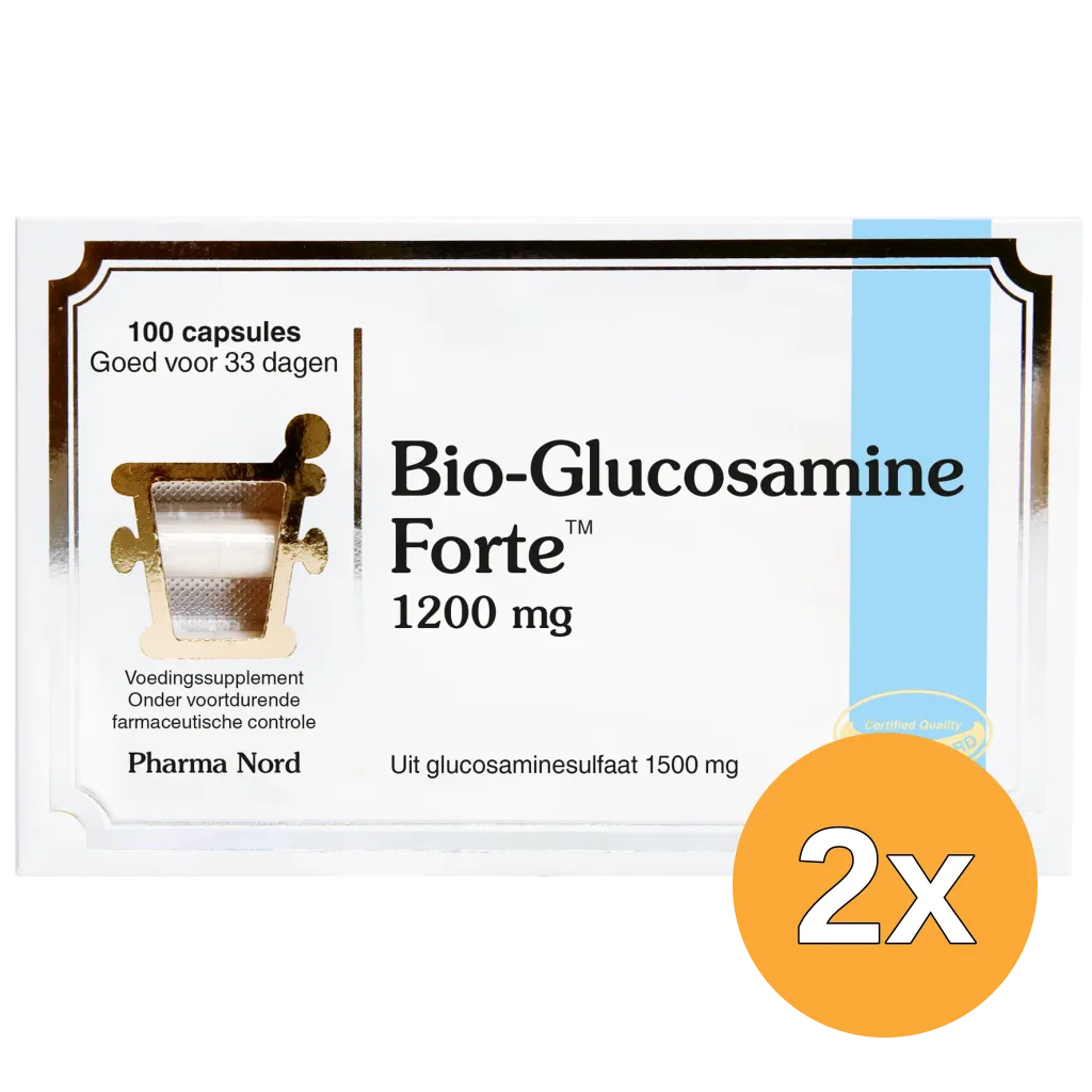 2x Pharma Nord Bio Glucosamine Forte (100 capsules)