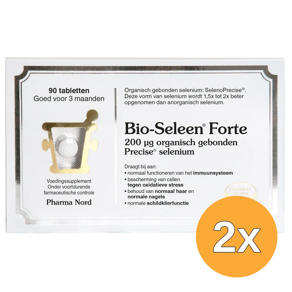 2x Pharma Nord Bio Seleen Forte (90 tabletten)