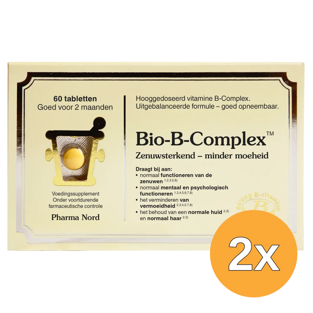 2x Pharma Nord Bio B Complex (60 tabletten)