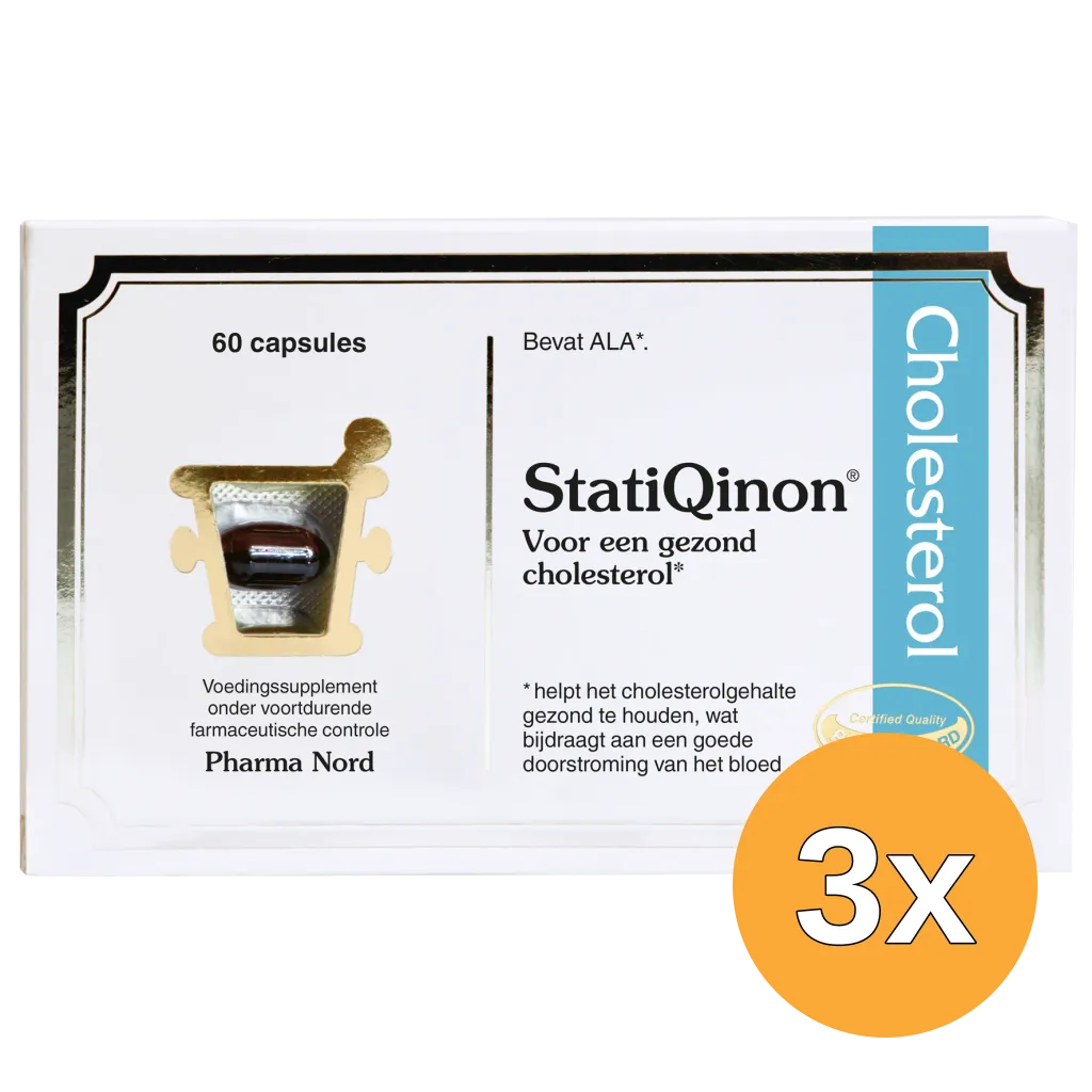 3x Pharma Nord Statiqinon (60 capsules)