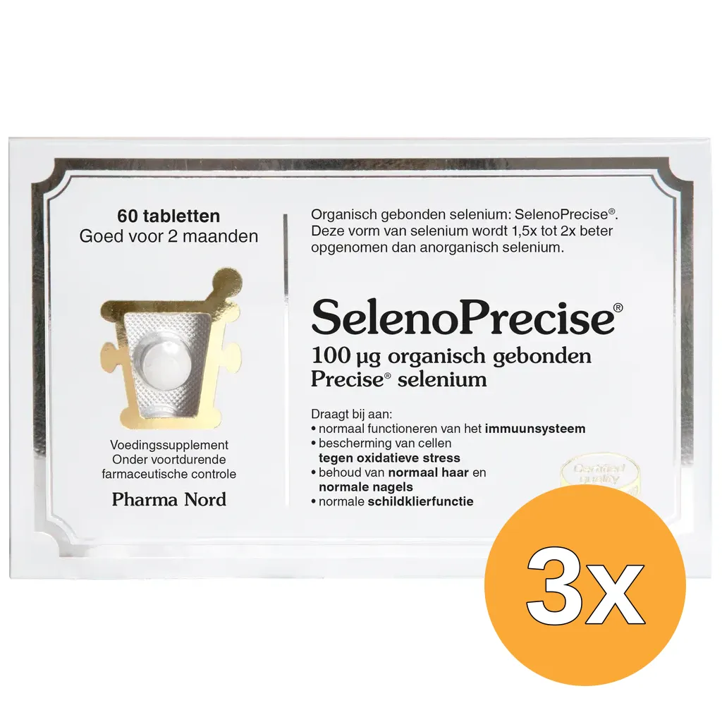 3x Pharma Nord Selenoprecise (60 tabletten)