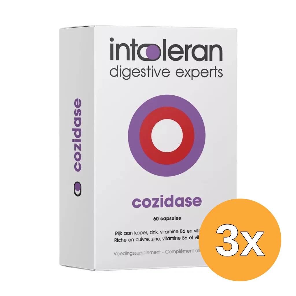 3x Intoleran Cozidase (60 capsules)