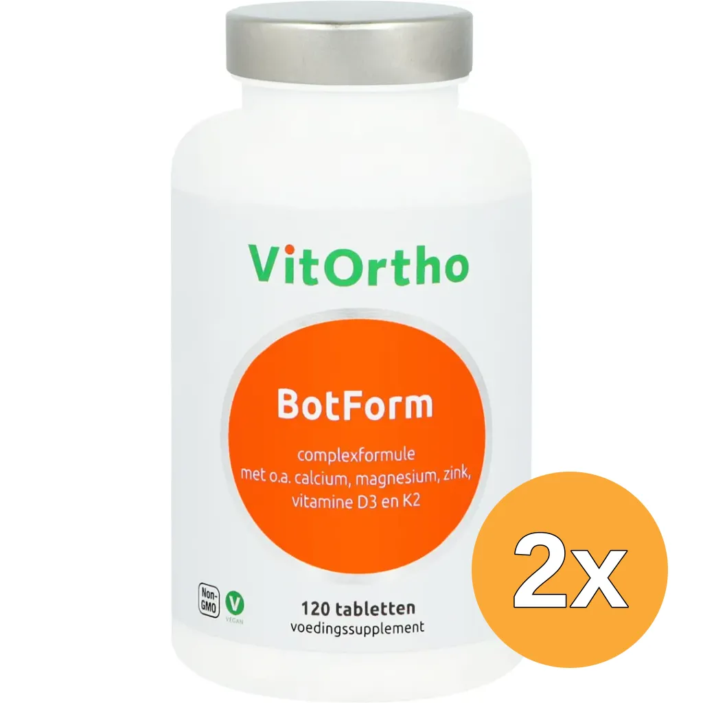 2x VitOrtho Botform (120 tabletten)