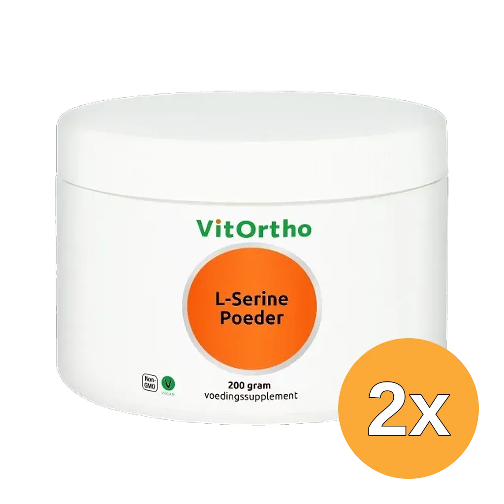 2x Vitortho L-Serine (200 gr)