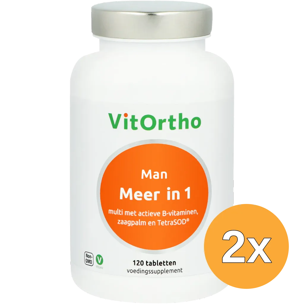 2x VitOrtho Meer in 1 man (120 tabletten)