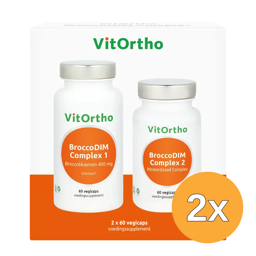 2x VitOrtho BroccoDIM Complex (1 set)