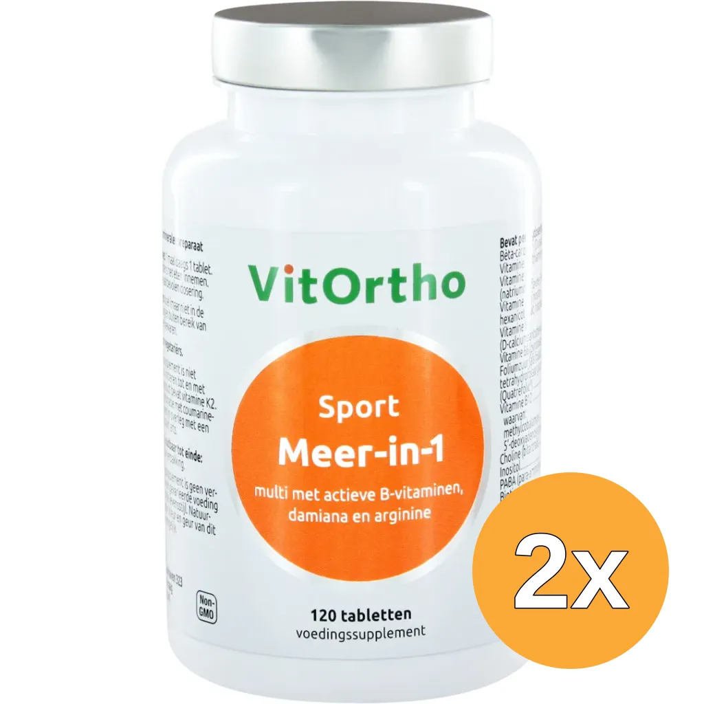 2x VitOrtho Meer in 1 sport (120 tabletten)