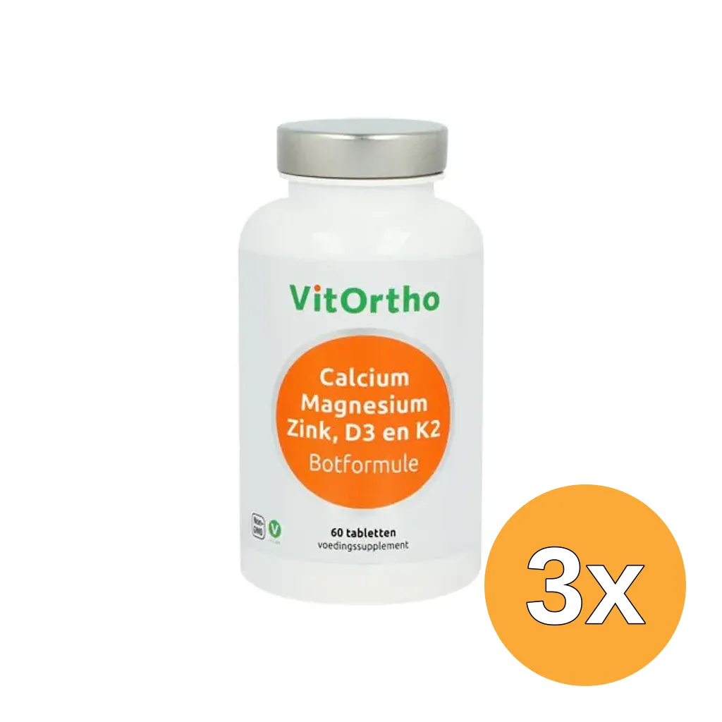 3x VitOrtho BotForm (60 tabletten)