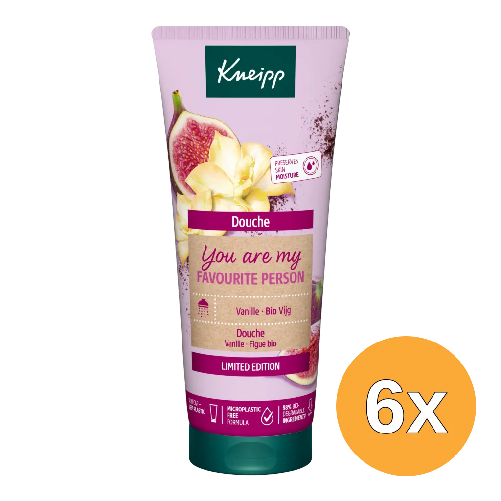 6x Kneipp Douche You Are My Favourite Person (200 ml)