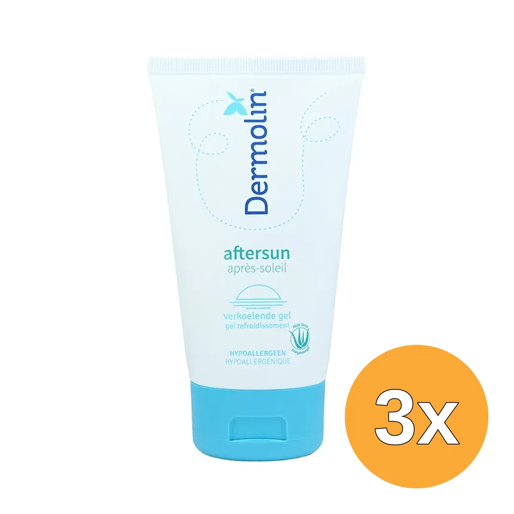 3x Dermolin Sun Aftersun (150 ml)