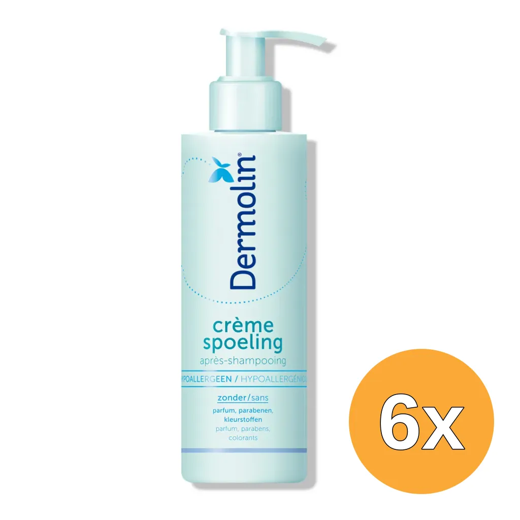 6x Dermolin Cremespoeling (200 ml)