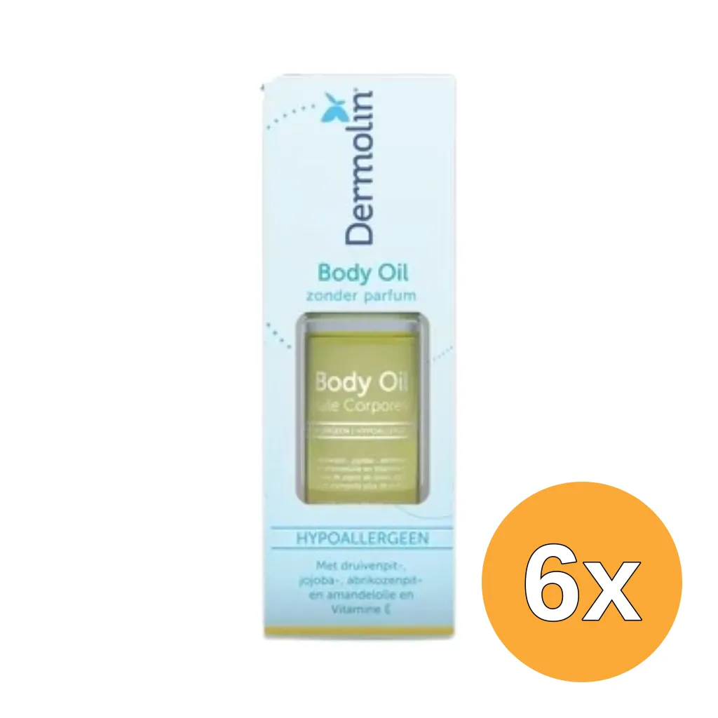 6x Dermolin Body Oil (75 ml)