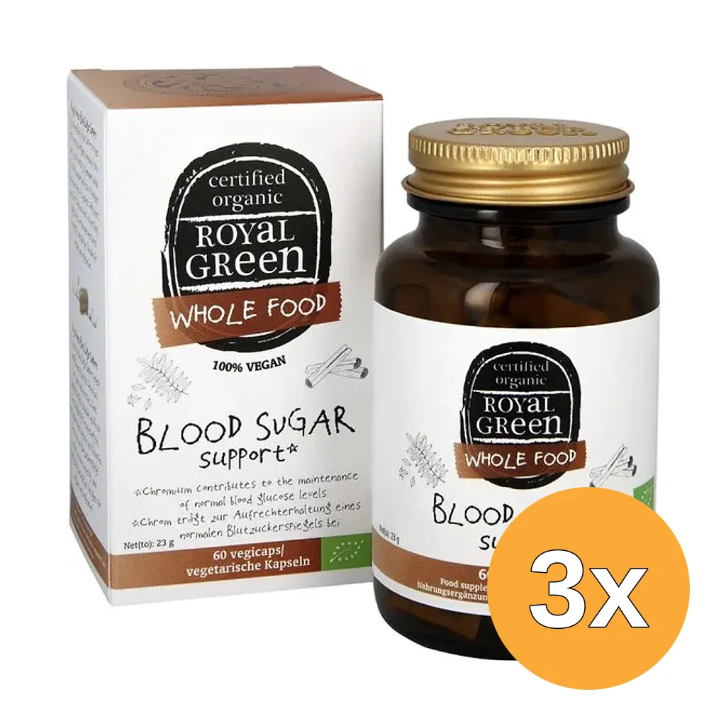 3x Royal Green Blood Pressure Support Bio (60 vega capsules)