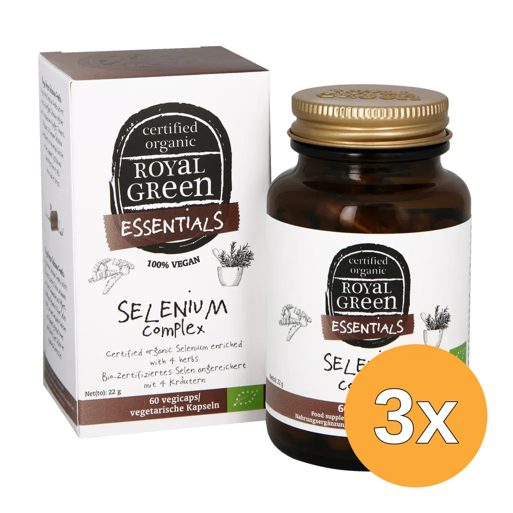 3x Royal Green Selenium complex bio (60 vega capsules)