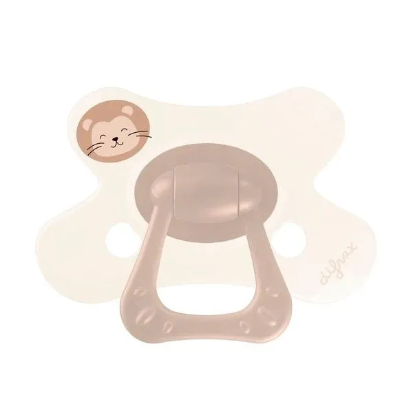 Difrax Fopspeen Natural Little Venture 12+ Maanden Little Brown Lion (1 stuk)
