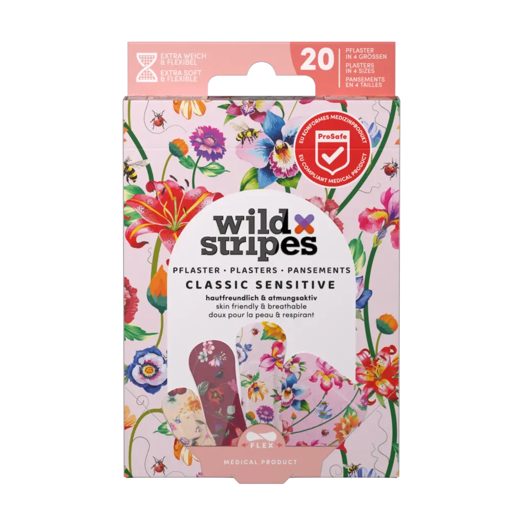 Wild Stripes Classic Sensitive Vintage Flowers (20 stuks)