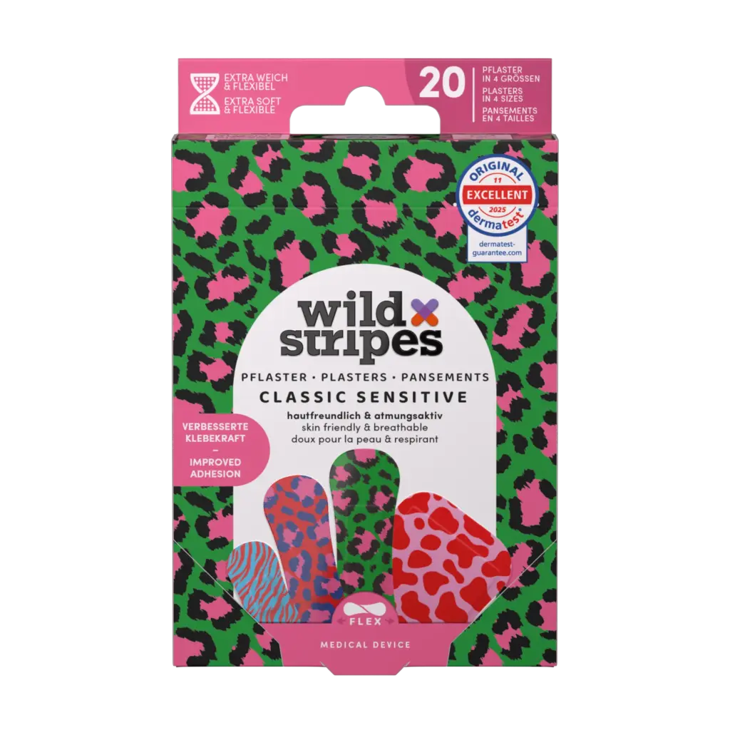 Wild Stripes Classic Sensitive Animal Color (20 stuks)