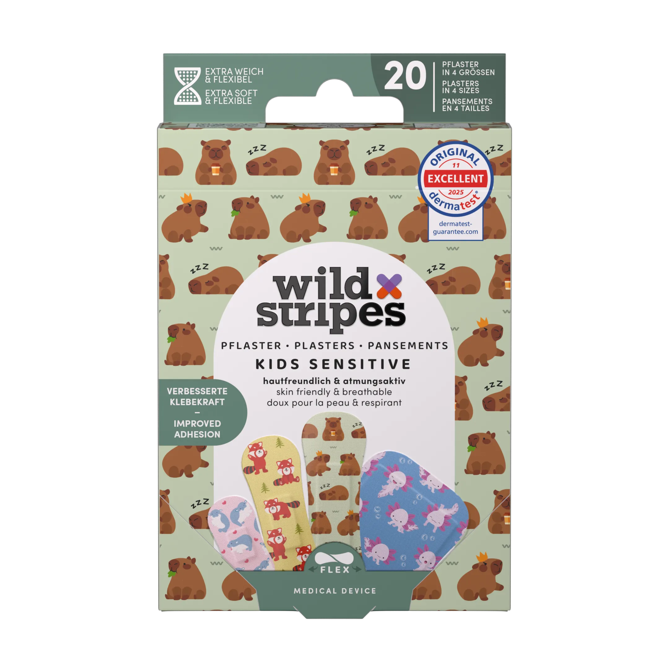 Wild Stripes Kids Sensitive Viral Cuties (20 stuks)