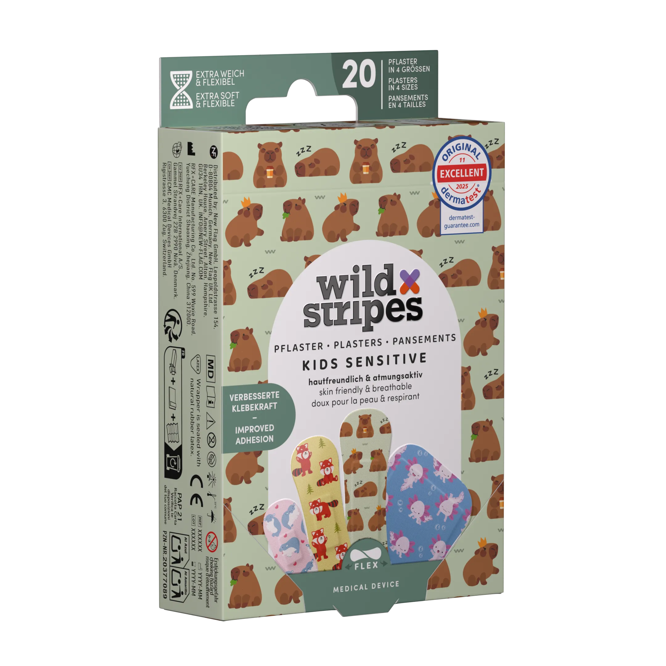 Wild Stripes Kids Sensitive Viral Cuties (20 stuks)