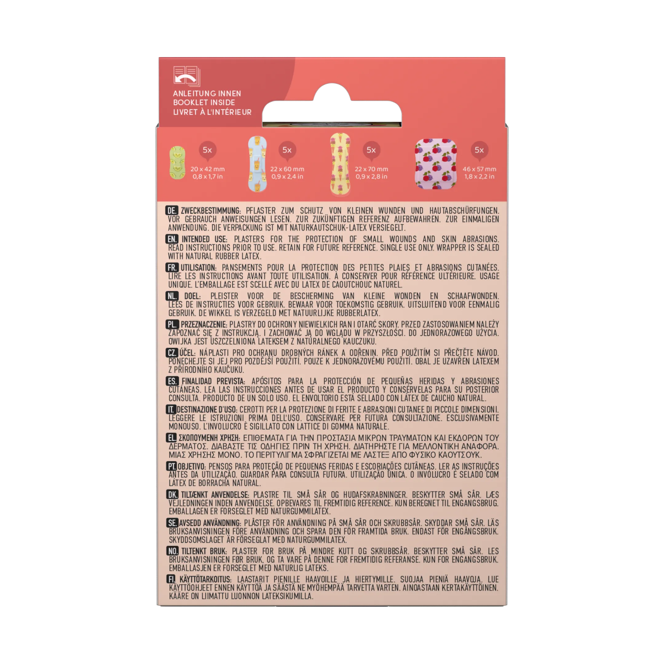 Wild Stripes Kids Sensitive Fruity Friends Club (20 stuks) - image 3