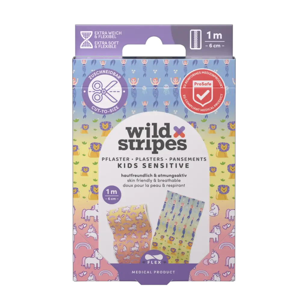 Wild Stripes Kids Sensitive Fantasy Pleisterstrip 1 Meter (1 stuk)
