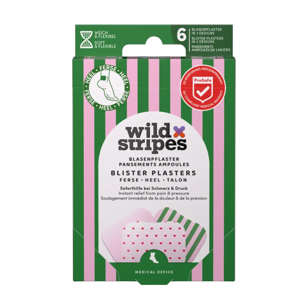 Wild Stripes Blarenpleisters Rosy Stripes  (6 stuks)