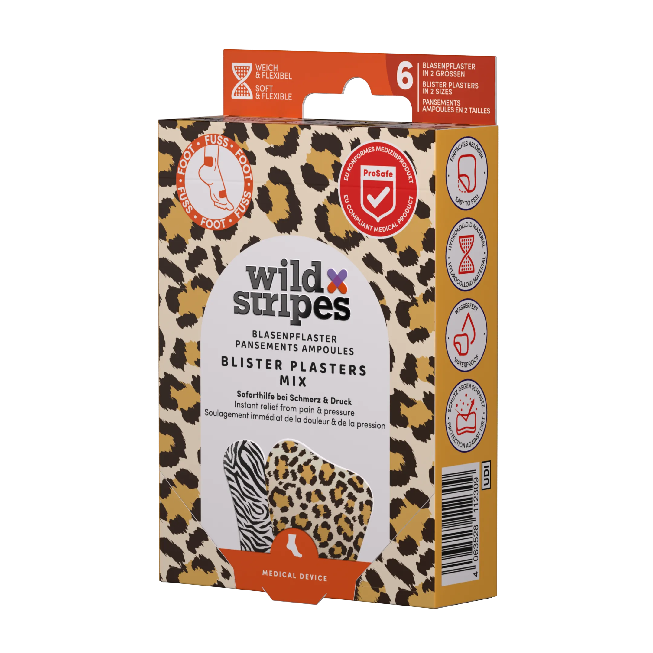 Wild Stripes Blarenpleisters Animal (mixed) (6 stuks) - image 2