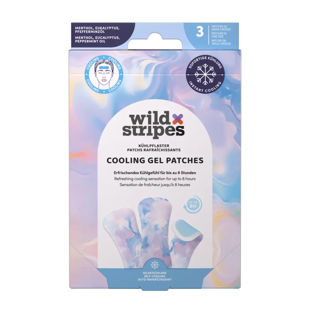 Wild Stripes Cooling Patches Moonlight Glow (3 stuks)
