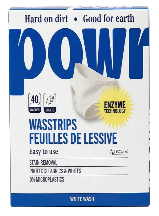 Powr Wasstrips Witte Was (60 gr)