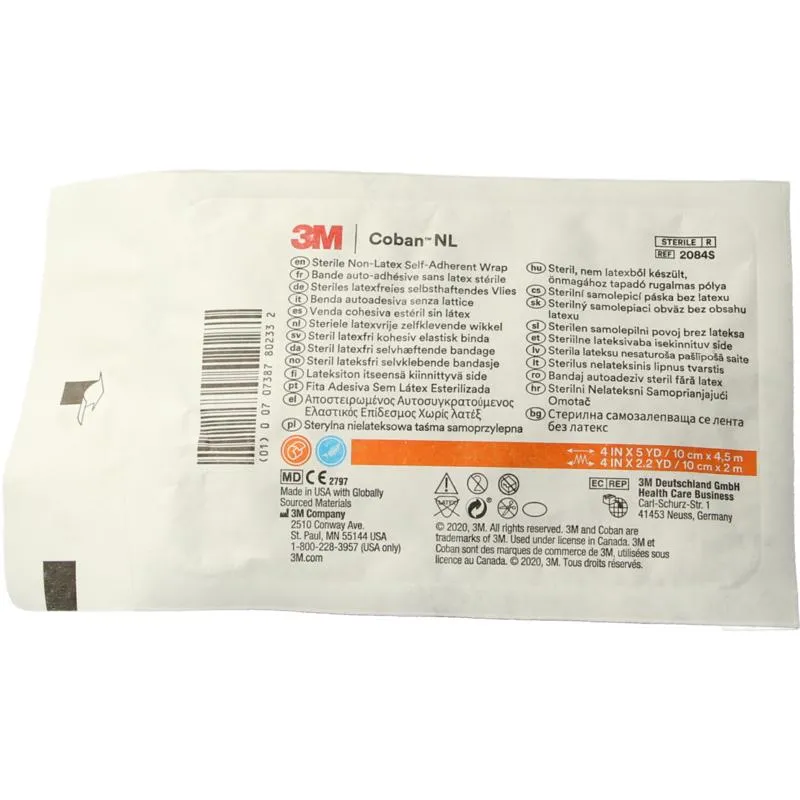 3M Coban Zelfklevende Zwachtel 10 X 4.5M (1 stuk)