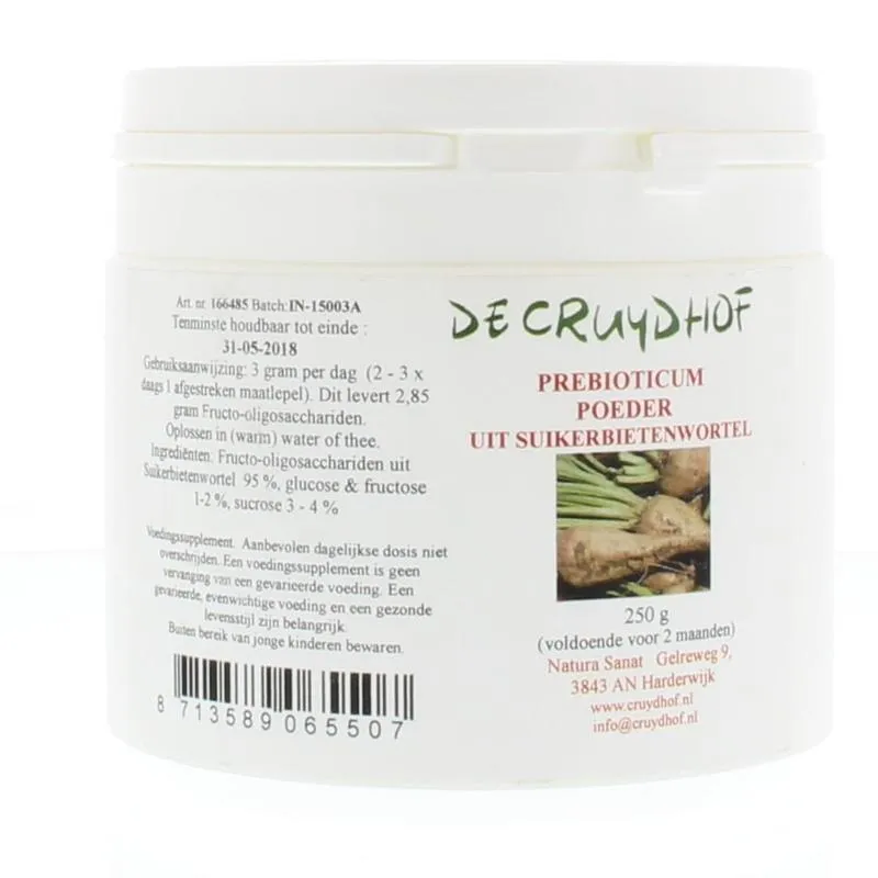 De Cruydhof Prebioticum Poeder (250 gr)