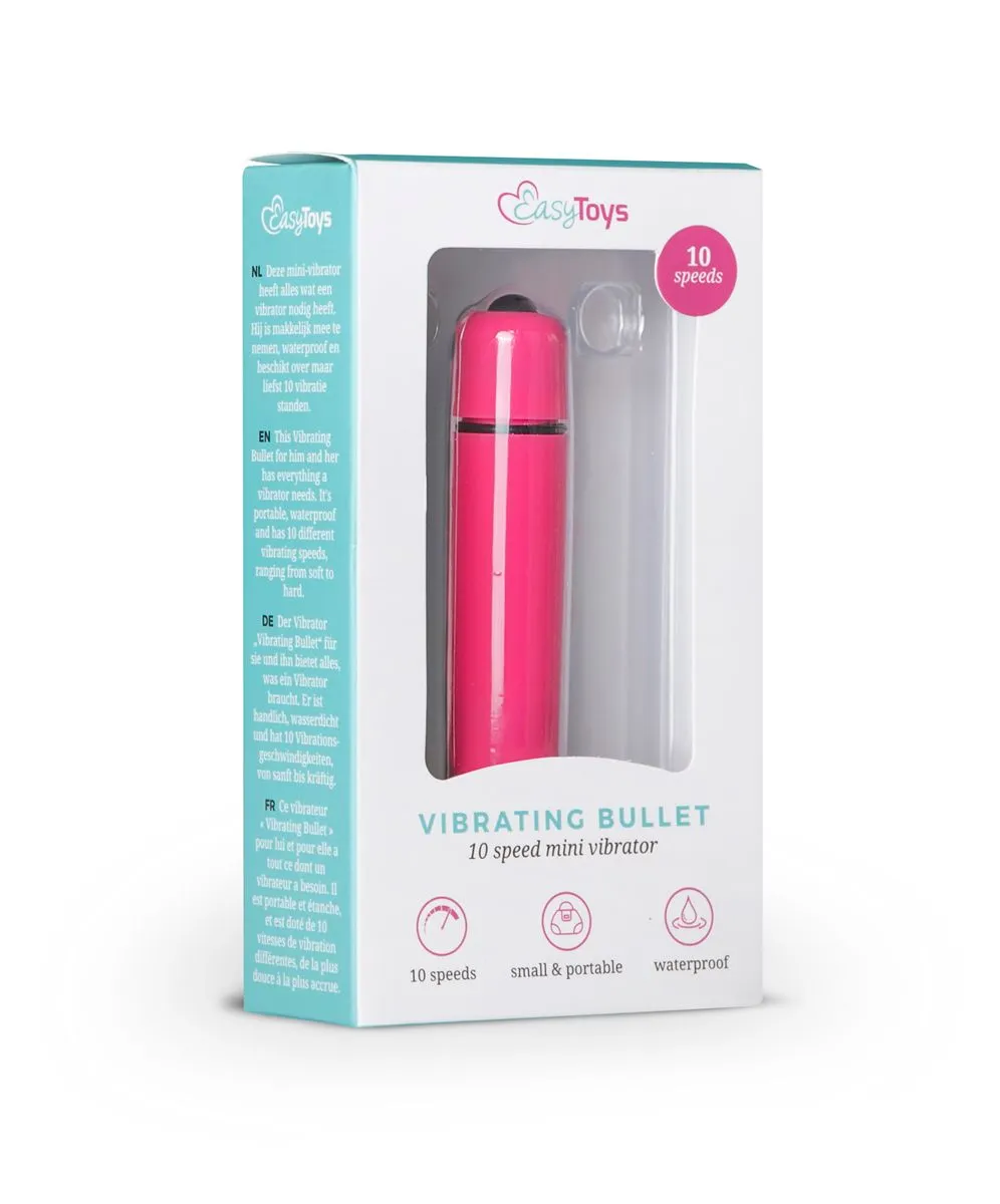 Easytoys Mini Vibe Collection Bullet Vibrator - Roze (1 stuk)