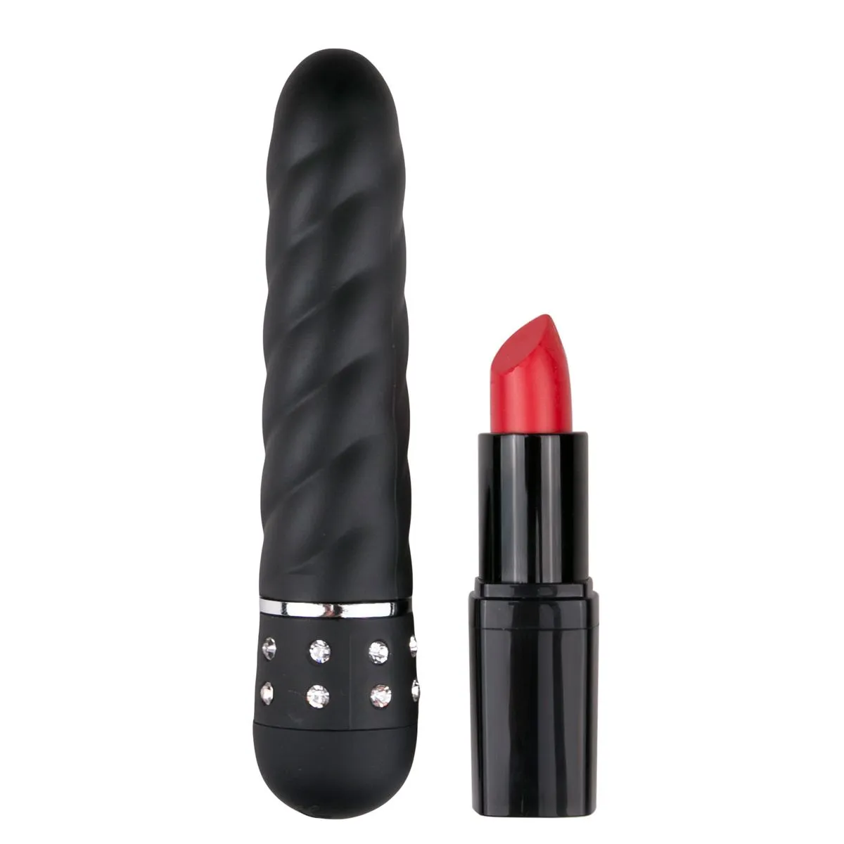 Easytoys Mini Vibe Collection Easytoys Mini Vibrator Gedraaid - Zwart (1 stuk) - image 4