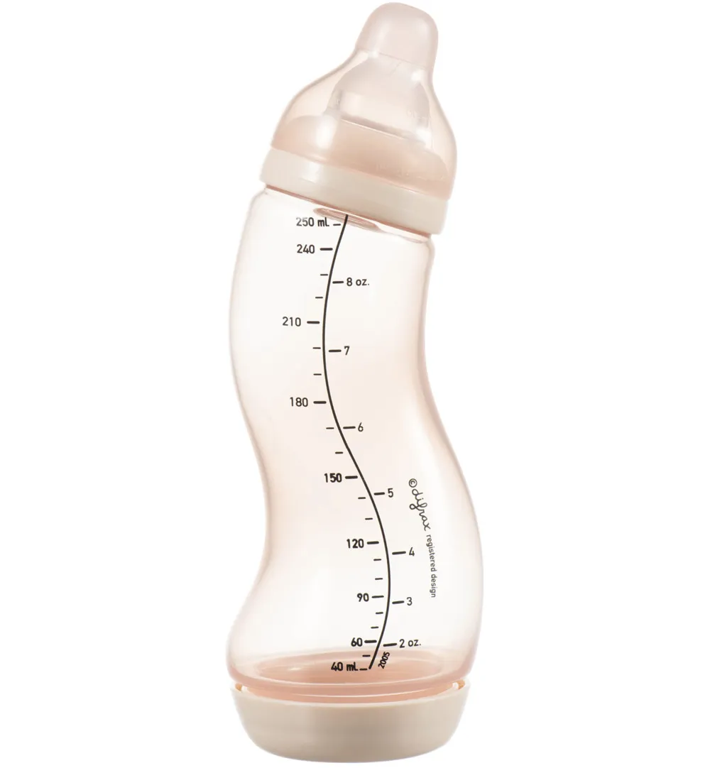Difrax S-Fles natural roze (250 ml)