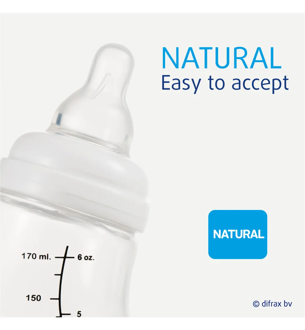 Difrax S-Fles natural roze (250 ml) - image 8