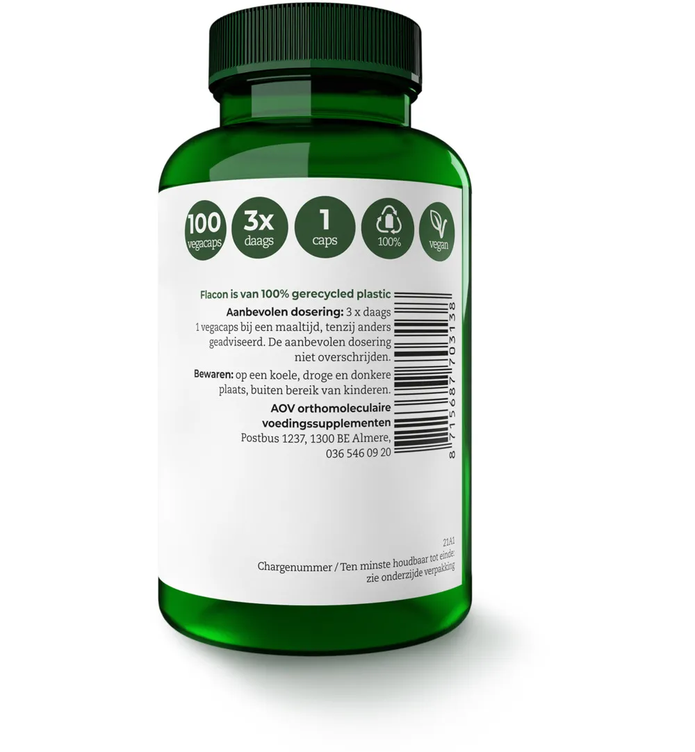 AOV 313 Vitamine C 500 (90 vega capsules) - image 2