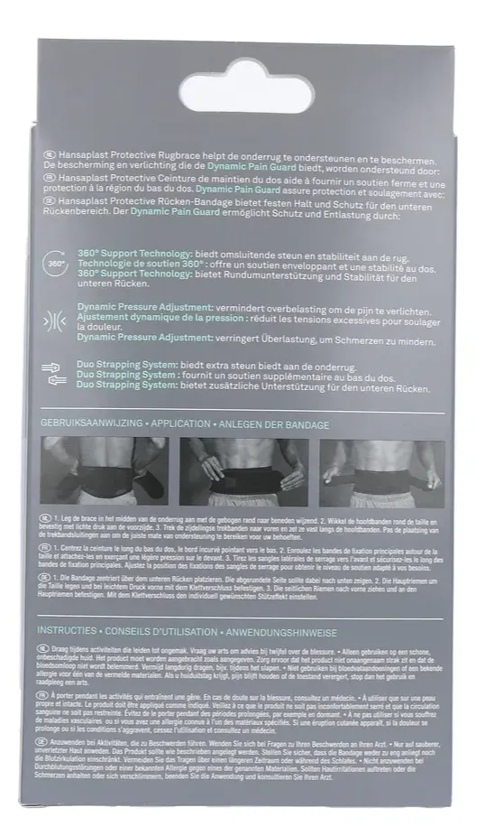 Hansaplast Rugbrace (1 stuk) - image 4