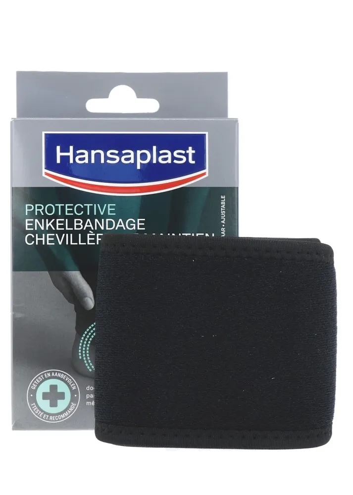 Hansaplast Sport enkelbandage verstelbaar (1 stuk)
