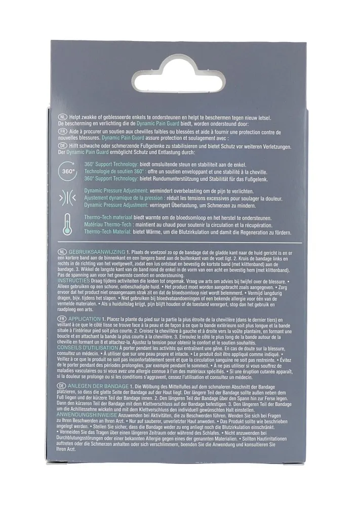 Hansaplast Sport enkelbandage verstelbaar (1 stuk) - image 2