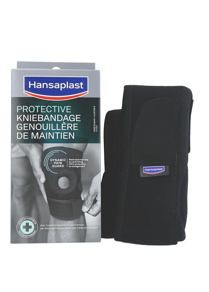 Hansaplast Sport kniebandage verstelbaar (1 stuk)
