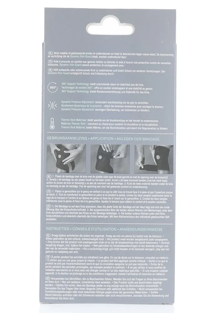 Hansaplast Sport kniebandage verstelbaar (1 stuk) - image 2